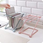 Foldable Dishcloth Shelf Organizer